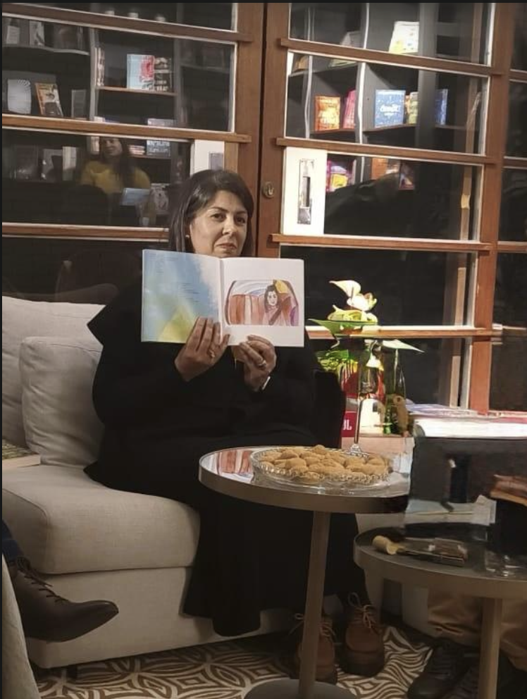 Leitura do livro Carol no Sarau Literário da Le Parole Livraria em Jaguarão